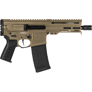CMMG Dissent MK4 5.56 6.5" - AR-15 Pistol - 2x 30rd Mag - Coyote