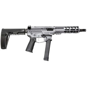 Battle Arms Development XIPHOS Defense 9mm 8.5 33 Round Battlearms Gray Black Nitride SBA3 Pistol Brace Stock Pistol