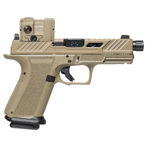 Shadow Systems XR920 Elite Optic Ready 9mm Pistol with Aimpoint ACRO - 4.5" - FDE - 2x 15rd Mags
