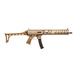 Global Ordnance STRIBOG SP9A3 9mm Luger Semi-Auto Rifle - Flat Dark Earth - 16" - 30 Round - Threaded