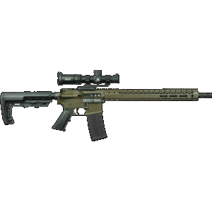 Black Rain Ordnance Spec15 5.56 16" - AR-15 Rifle - 1x 30rd Mag - w/ Alpen Scope - ODG