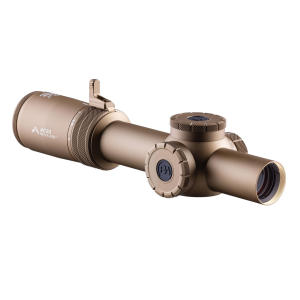 Primary Arms Compact PLx-1-8X24mm SFP Rifle Scope - Illuminated ACSS Nova 5.56/.308 Fiber Wire Reticle - FDE - Open Box