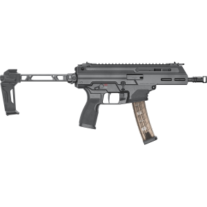 Kuna 9mm Luger Semi-Auto Handgun - Kuna 9mm Luger 6.125'''' Bbl (2)10rd Mags W/Folding Brace Black