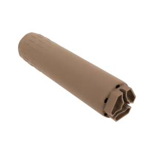 Flow Range 36 Ti Multi Caliber Rifle Suppressor - Flow Range 36 Ti 36 Cal Hub Rifle Suppressor Fde