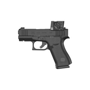 Glock G43X 3.39" 9mm 10rd Pistol, Black w/ MOS8 Rail and Aimpoint COA- UX4350B01FRMOS8A4