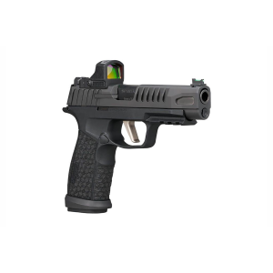 P365, 9MM, 4.3IN, BLK, STRIKER, FIBER OPT FRONT W/ BLK REAR, LXG GRIP, (1) 17RD (2) 21RD MAG, ROMEO-RS COMPACT, 3MOA, MW