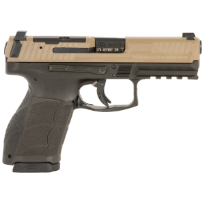 Heckler and Koch VP9A1 K Flat Dark Earth / Black 9mm 4.09 Barrel 15-Rounds
