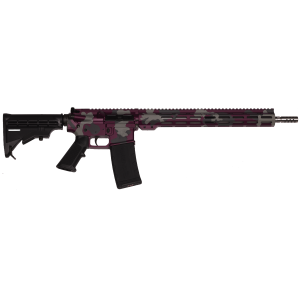 Great Lakes Firearms AR-15 Mission .223 Wylde 16" AR Rifle, Manhattan Camo - GL15223SSMMAN