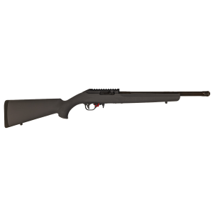 Franklin Armory 0210000GRY F22  22 LR 16 Black Heavy Fluted Threaded Barrel, Picatinny Rail Receiver, Gray Hogue OverMolded Synthetic Stock