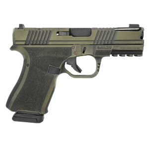 Black Rain Ordnance Frontline Plus Compact 9mm 3.75" 15rds, Bazooka Green Battleworn