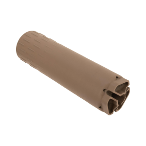 Flow 9k Ti Multi Caliber Rifle Suppressor - Flow 9k Ti Multi Cal Hub Compatible Pistol Suppressor Fde