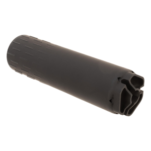 Flow 9k Ti Multi Caliber Rifle Suppressor - Flow 9k Ti Multi Cal Hub Compatible Pistol Suppressor Black