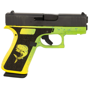 GLOCK 43X 9mm Pistol - 3.41" - Green - 2x 10rd Mags