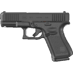 G19v(R) 9mm Luger Semi-Auto Handgun - G19v 9mm Luger 4.02''''bbl (3)15rd Mags Black