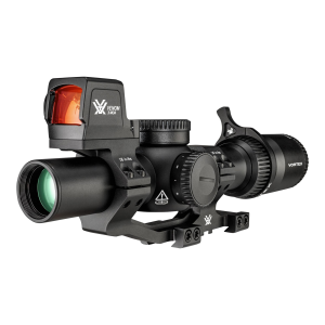 Venom 1-6x24mm Sfp Illuminate Rifle Scope W/Red Dot & Mnt - Venom 1-6x24mm Sfp Illum Ar-Bdc3, Red Dot & Mount Bundle