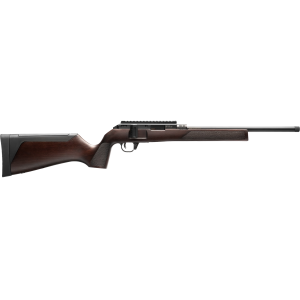Walther Hammerli Force B1 16.1" .22lr 10rd Rifle W/ .22WMR Barrel Conversion Kit, Wood Classic Brown - 5800100COMBO