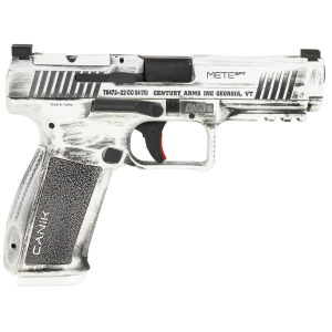 Canik METE SFT Optic Ready 9mm Pistol - 4.46" - White - 1x 18rd, 1x 20rd Mags