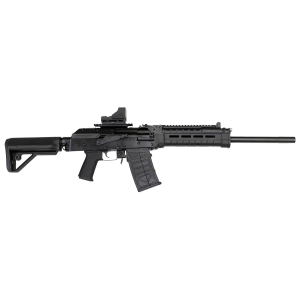 JTS Shotgun M12AK 12 Gauge Semi-Auto Shotgun, 18.7" Barrel, Black - M12AKT2
