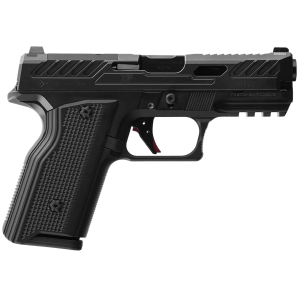 Fusion Firearms XF Pro 9mm Luger Pistol 4" Barrel 15+1 Round Black Slide Red Grip Black Frame
