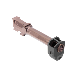 Afterburner + Ramjet For Glock 43 - Ramjet Barrel W/Afterburner Micro Comp For Glock 43 - Bronze