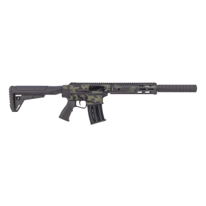 Panzer AR12 Pro-S 18.5" 12ga 5rd Shotgun, Tactical Black Multicam - PAAR12PROBMSF