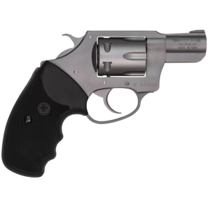 Charter Arms 72224 Pathfinder Revolver Single/Double 22 Long Rifle (LR) 2 6 Rd Black Rubber Grip Stainless
