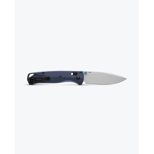Benchmade Bugout Folding Knife - Burnt Brass Aluminum - Black Blade