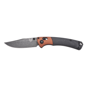 Benchmade 15085-2 Mini Crooked River, Axis, Clip Point, Stablilized Wood, CPM S30V