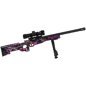 Crickett Precision Package Youth .22 LR Bolt Action Rifle - 16.12" - Muddy Girl Camo