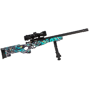 Keystone Sporting Arms Crickett Precision .22lr Bolt Action Complete Rifle Package, Muddy Girl Serenity Camo - KSA2149