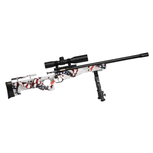 Keystone Sporting Arms Precision Complete Package .22LR Bolt Action Rifle, American Flag - KSA2153