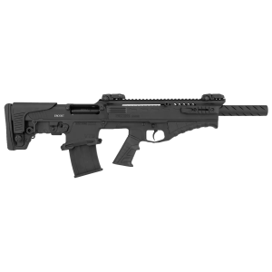 Hatsan USA HEBT12X180101 BTS 12 Gauge Semi-Auto 3 5+1 18 Matte Black Nitride Steel Barrel, Picatinny Rail Aluminum/Polymer Receiver, Black Adjustable Synthetic Stock