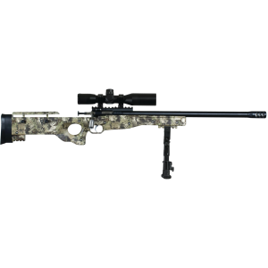 Crickett CPR Complete Package 22 LR 16.13 1 Blued Camo Fixed w/Adjustable Cheekpiece Stock