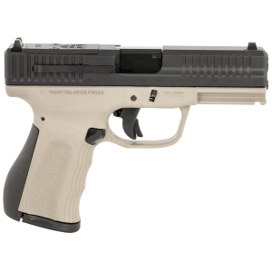 FMK G3 MACH 9 HGA 9MM 4 IN BBL 804 TRIGGER OPTIC READY GLOCK COMP SIGHTS 1/10RD MAG TITANIUM GREY