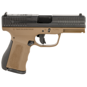 FMK G3 MACH 9 HGA 9MM 4 IN BBL 804 TRIGGER OPTIC READY GLOCK COMP SIGHTS 1/10RD MAG BURNT BRONZE