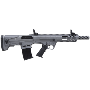 Citadel FRPS1218TG Pup Scout  12 Gauge Semi-Auto 3 5+1 18.50 Gray Steel Barrel, Picatinny Rail Aluminum Receiver, Picatinny Handguards, Gray Adj Cheek Riser Synthetic Stock, Black Polymer Grip