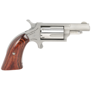 North American Arms 1.625" .22 WMR Boot Grip Mini Revolver, Stainless - 22MGBG