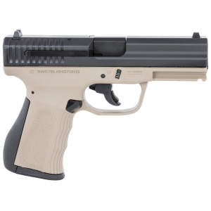 FMK G9C1G2DESSCM 9C1 G2 9mm Luger 4 10+1 Black Carbon Steel Slide Cold Hammer Forged Barrel Flat Dark Earth Frame with Black Interchangeable Backstraps