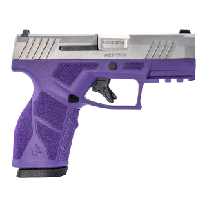 Taurus GX2, 9mm, 3.3 Barrel, 2-10 Rd Magazines, SS Slide/Dark Purple Frame, Pic Rail, Pistol