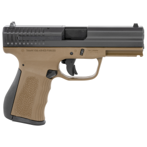 FMK G9C1G2BRTSS 9C1 G2 9mm Luger 4 14+1 Black Carbon Steel Slide Cold Hammer Forged Barrel Burnt Bronze Frame with Black Interchangeable Backstraps