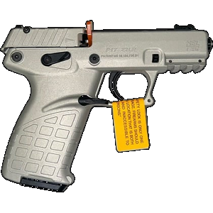 Kel-Tec P17 .22 LR Rimfire Pistol - 3.8" - Silver - 3x 16rd Mags