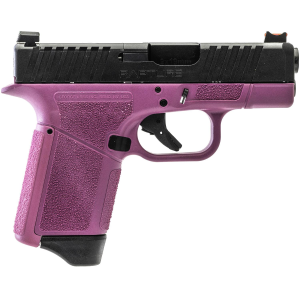 Gforce Arms GF932512PIB Rapture  Sub-Compact Frame 9mm Luger 12+1 3.25 Black Steel Barrel, Black Optic Cut/Serrated Steel Slide, Pink Cerakote Polymer Frame