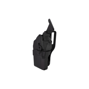 Safariland 7390RDS 7TS ALS Mid-Ride Level I Duty Holster For GLOCK 19/23 with TLR-7 and Red Dot Sight - Plain Black - Right Hand