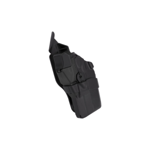 Safariland 7390RDS 7TS ALS Mid-Ride Level I Duty Holster For GLOCK 19/23 with TLR-7 and Red Dot Sight - Plain Black - Left Hand