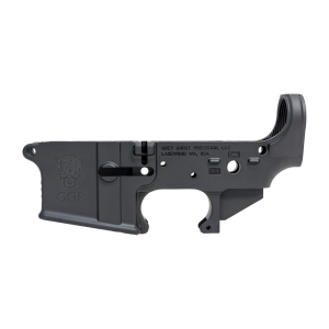 Grey Ghost Precision Cornerstone AR-15 Lower Receiver - Stripped Lower - Grey