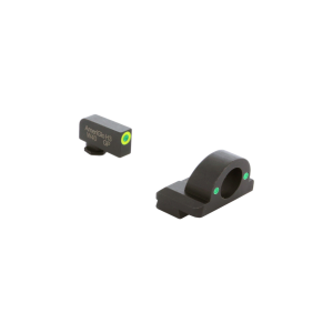 Ameriglo Ghost Ring Sights Fits GLOCK 43X/48 - Iron Sights - LumiGreen/Green