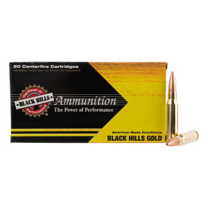 Black Hills Gold Ammo 308 Winchester 168gr Tsx - 308 Winchester 168gr Tsx 20/Box