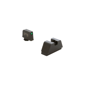 Xl Tall Optic Compatible Tritium Sight Set For Glock(R) - Xl Opt Comp Sights Trit/Black Ol .315''''f/.394''''r For Glock