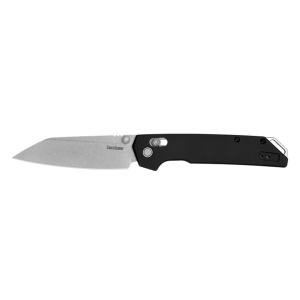 Kershaw Iridium Folding Knife Reverse Tanto, Black - Sleek Reverse Blade, Smooth Folding Mechanism, Perfect for EDC - 2038R