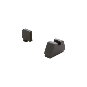 AmeriGlo 4XL Optic Compatible Sight, Serrated .385" Front, Flat Black .480" Rear, fits All Glocks